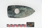 Etikett zu Steinhammeraxt (NHMW-PRAE-035606)